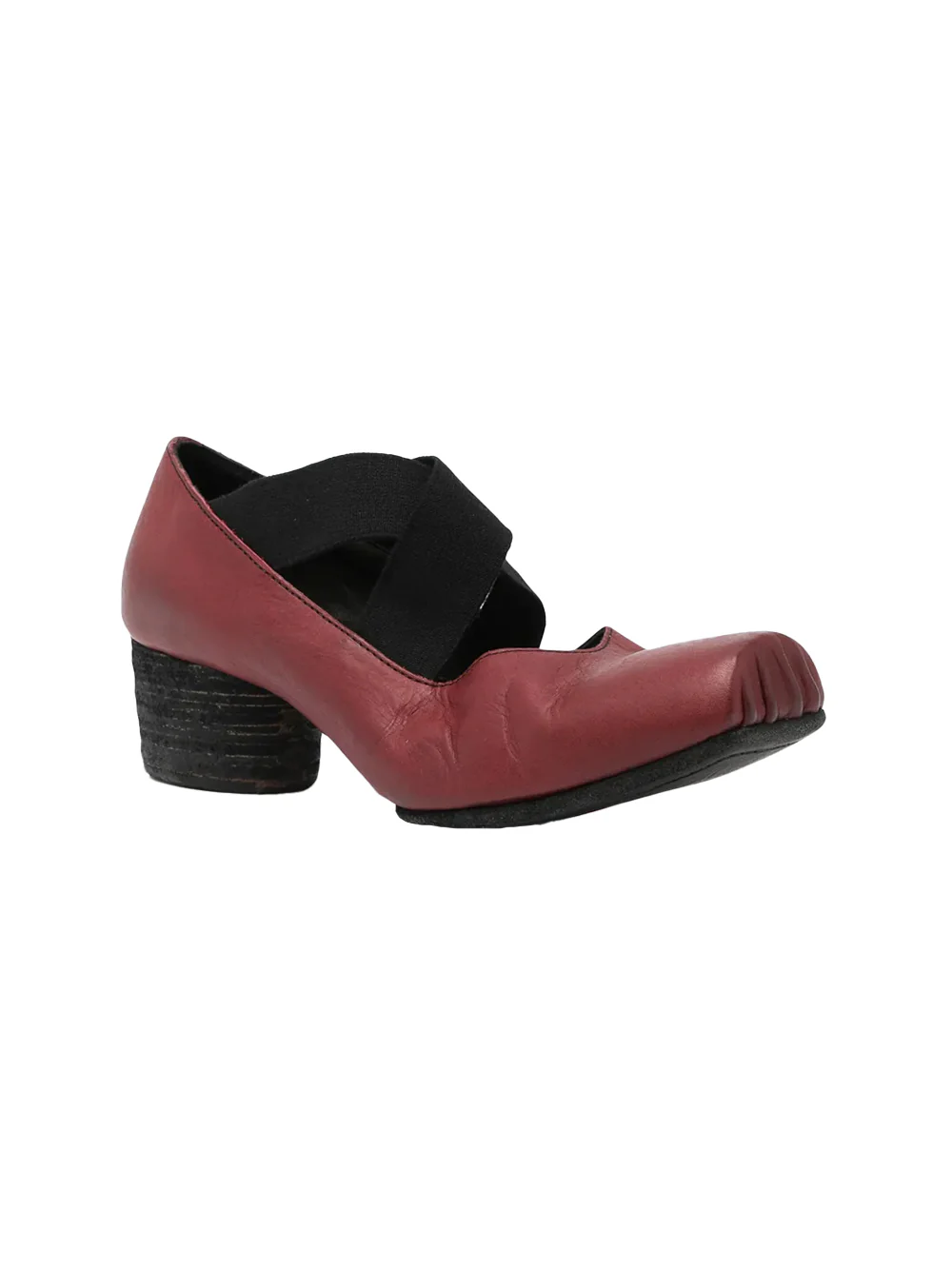 Uma Wang high ballet shoes Red/black - Image 3