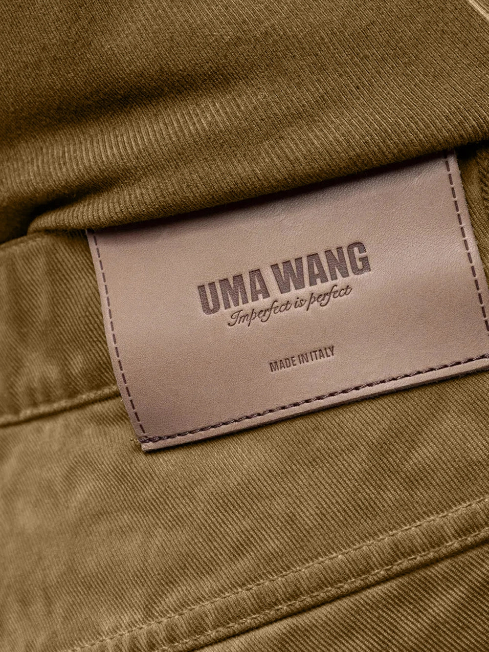 Uma Wang Phyllis Trousers Mustard - Image 6