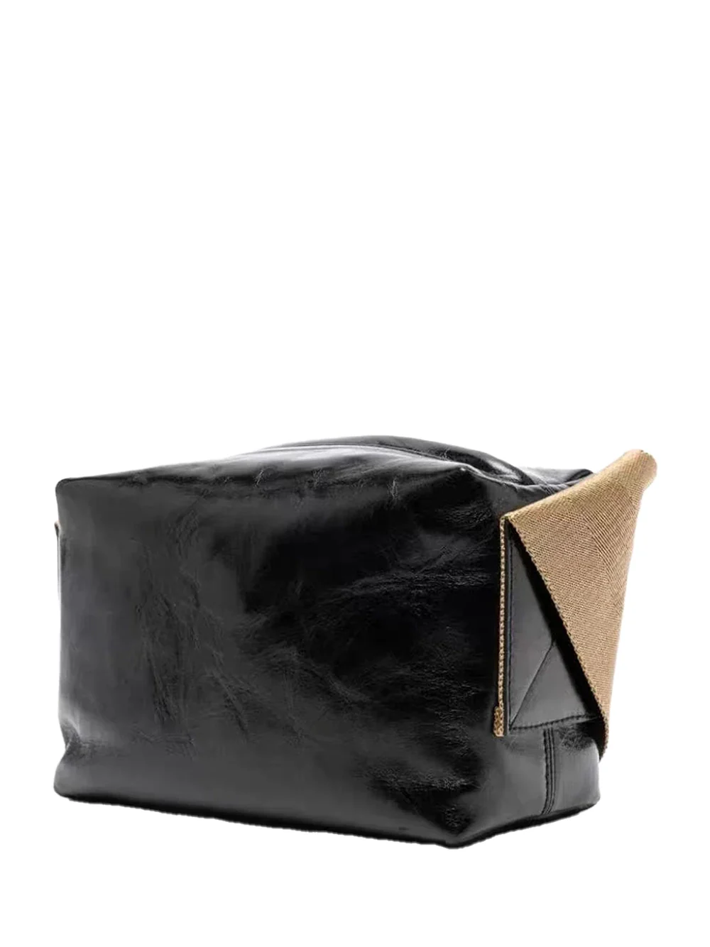 Uma Wang Shoulder Bag Black/Mustard - Image 2