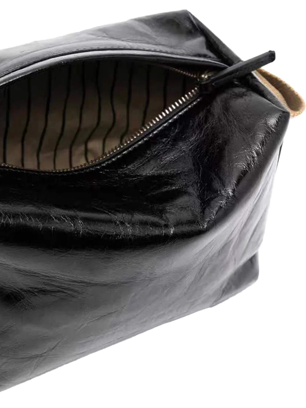 Uma Wang Shoulder Bag Black/Mustard - Image 4