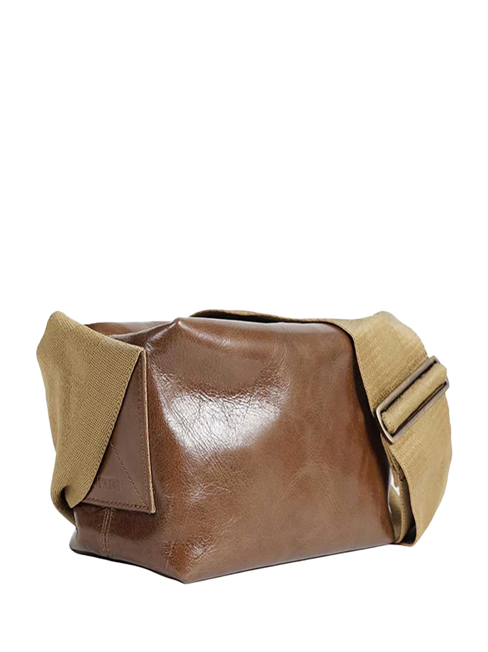 Uma Wang Small Shoulder Bag Dark Olive - Image 3