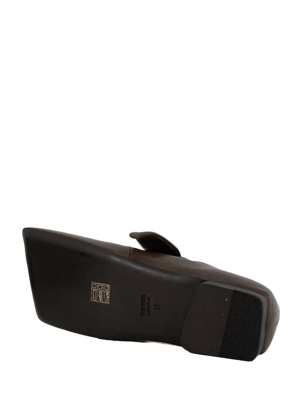Uma Wang Square Knotted Flat Dark Olive - Image 8