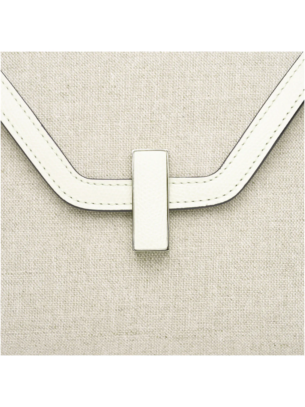 Valextra Iside Top Handle Bag Light Gold - Image 3