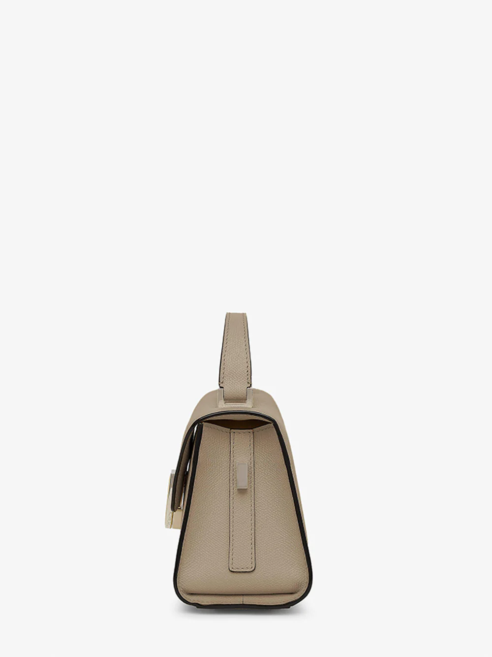 Valextra Iside crossbody micro bag Beige - Image 4