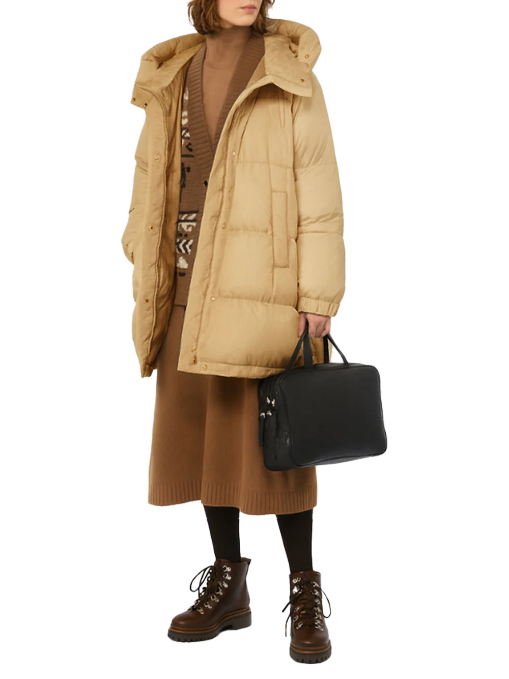 Weekend Maxmara Reversible Parka Beige - Image 2