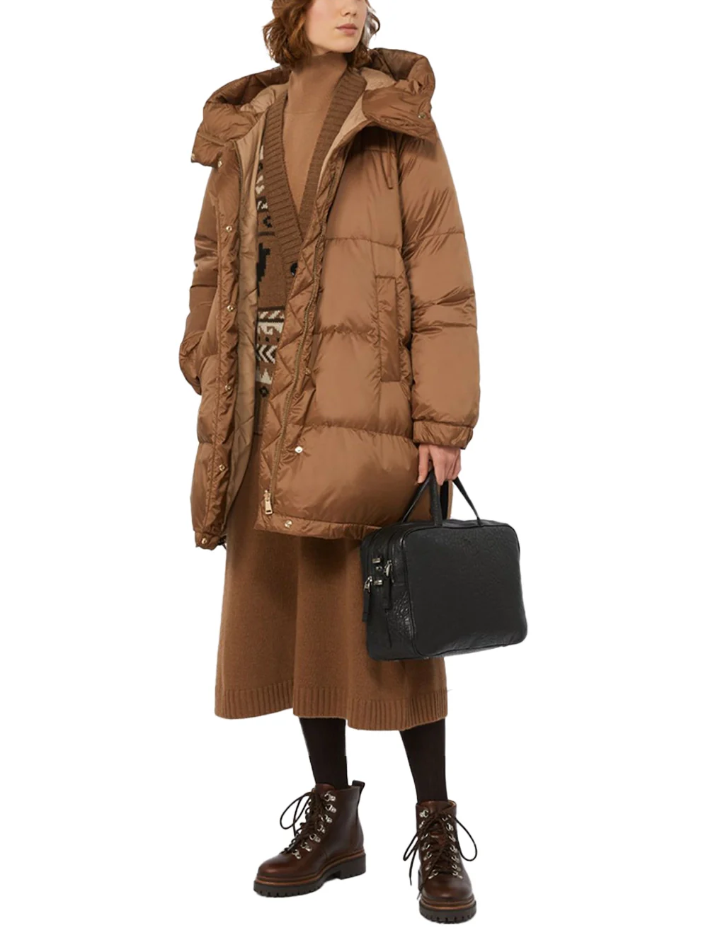 Weekend Maxmara Reversible Parka Hazelnut - Image 2