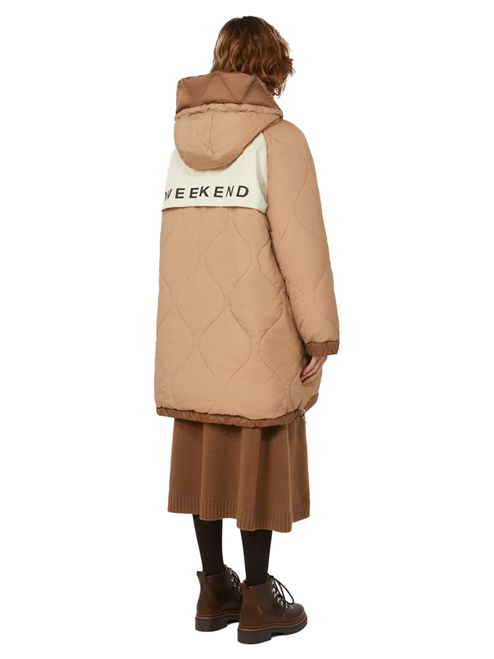 Weekend Maxmara Reversible Parka Hazelnut - Image 6