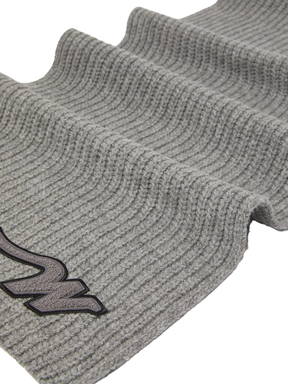 Weekend Maxmara Bardies Wool Scarf Grey - Image 3