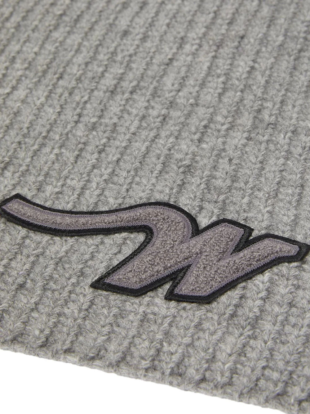 Weekend Maxmara Bardies Wool Scarf Grey - Image 4