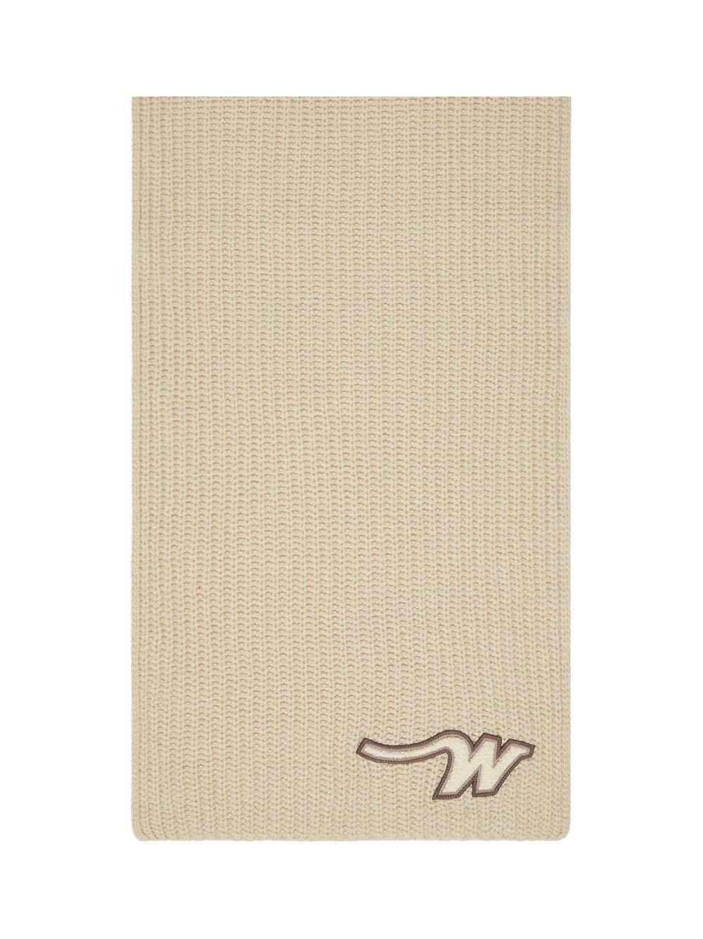 Weekend Maxmara Bardies Wool Scarf Ivory