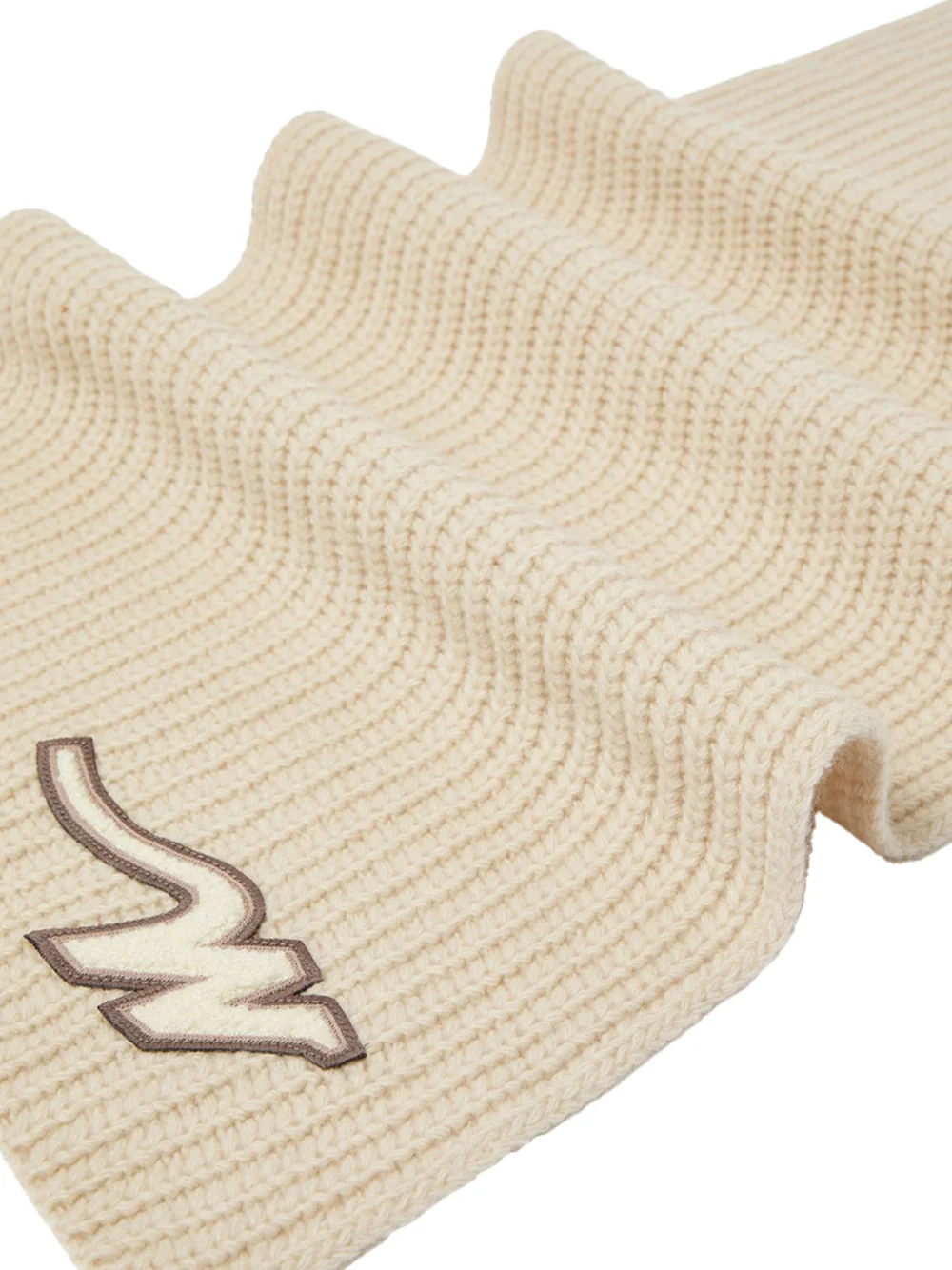 Weekend Maxmara Bardies Wool Scarf Ivory - Image 3