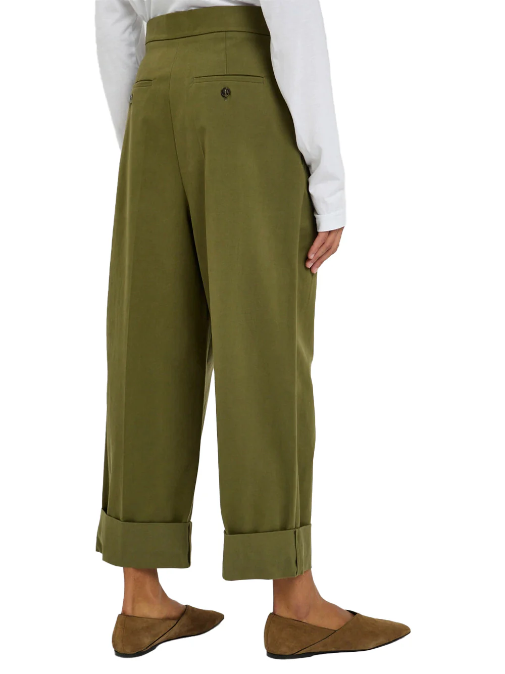 Weekend Maxmara bronzo trouser Green - Image 4