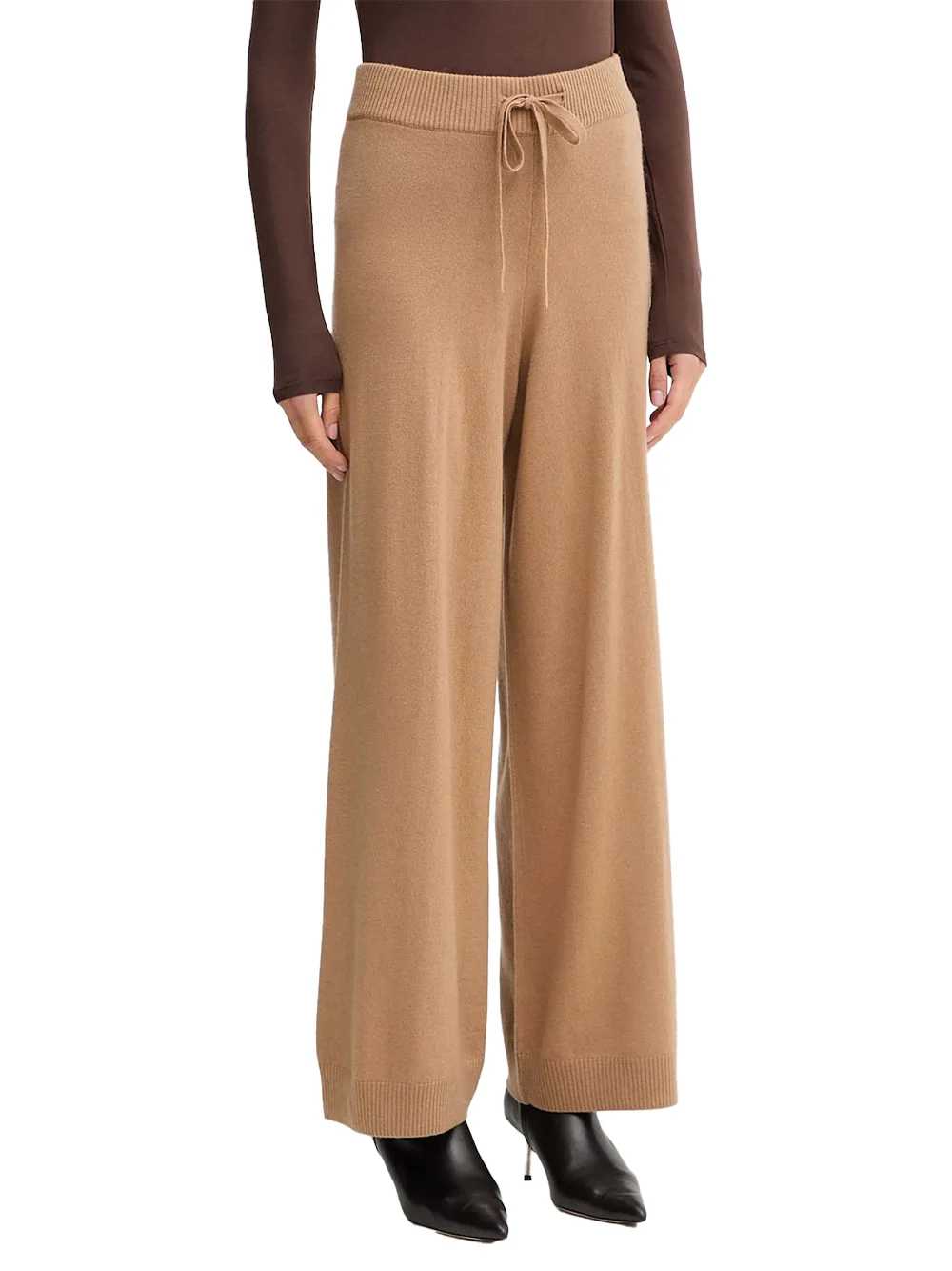Weekend Maxmara Josef Knit Trousers Camel - Image 3