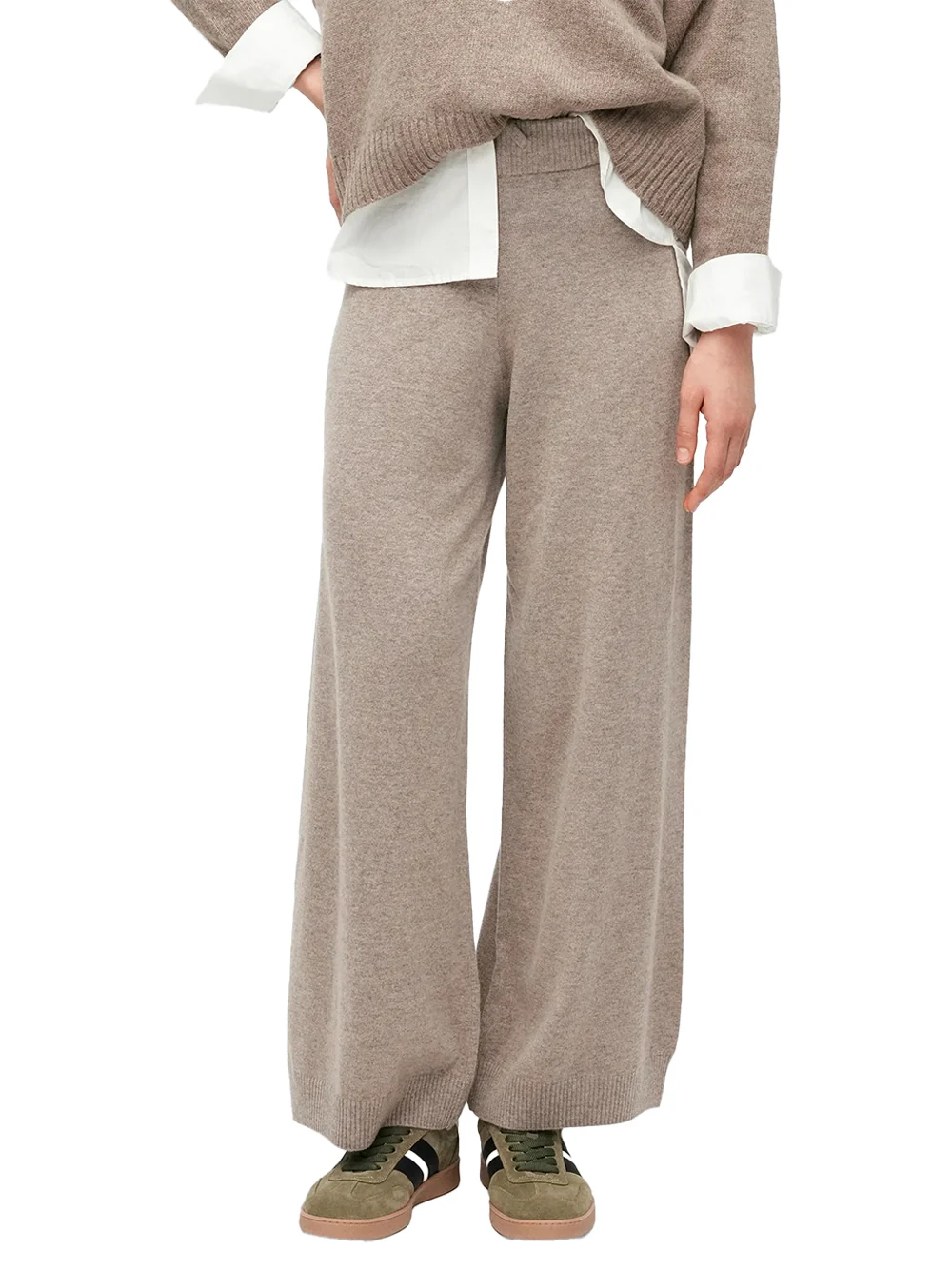 Weekend Maxmara Josef Knit Trousers Hazelnut - Image 4