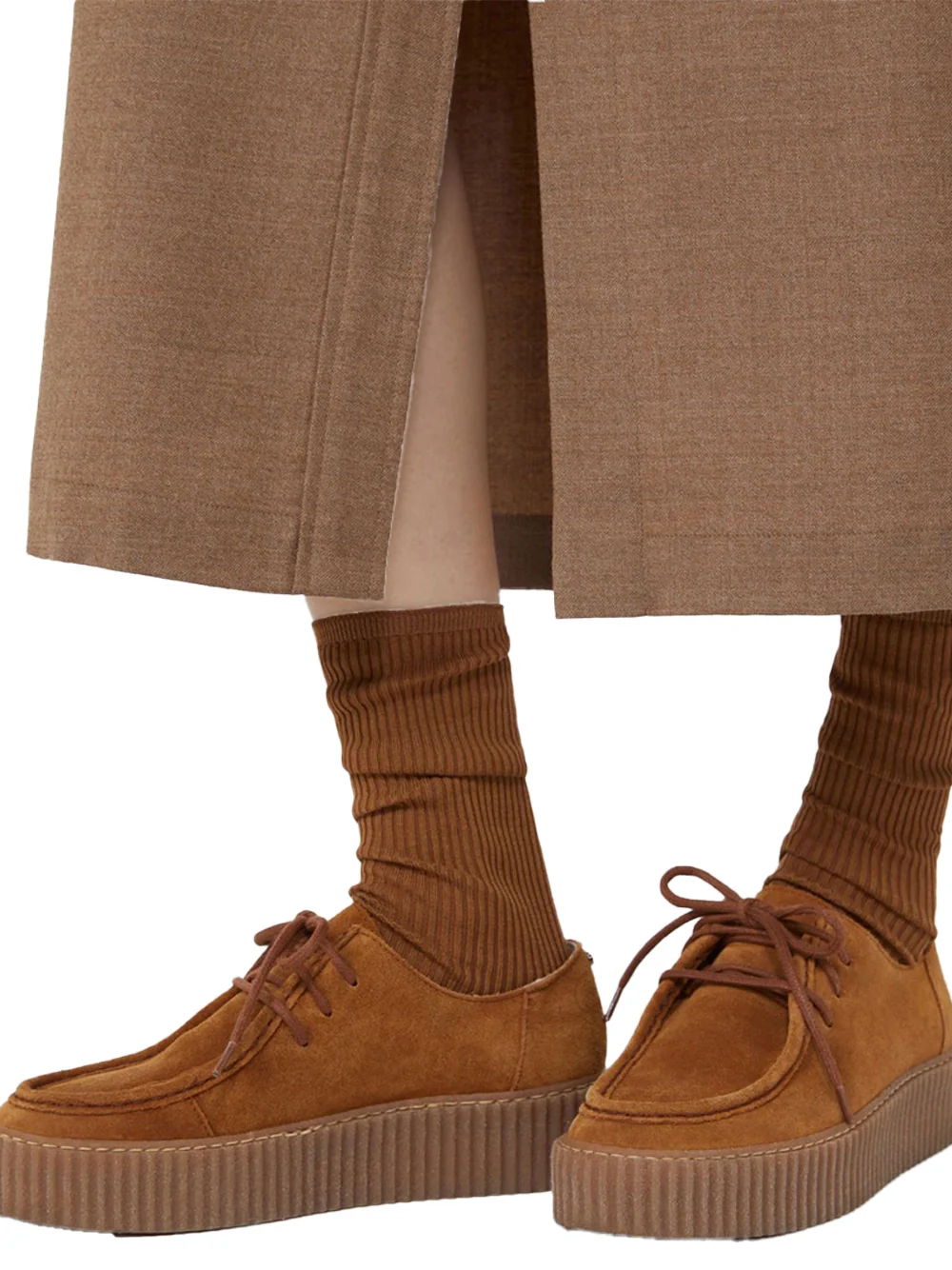 Weekend Maxmara Kapok Low Boots Tobacco - Image 2