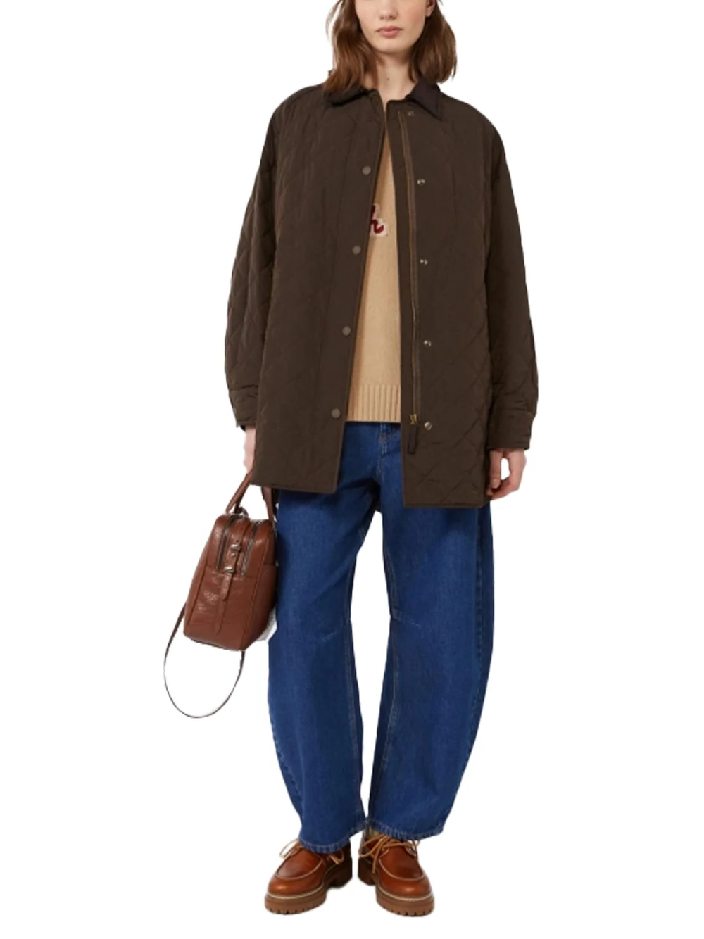 Weekend Maxmara Pepato Jacket Chocolate - Image 2