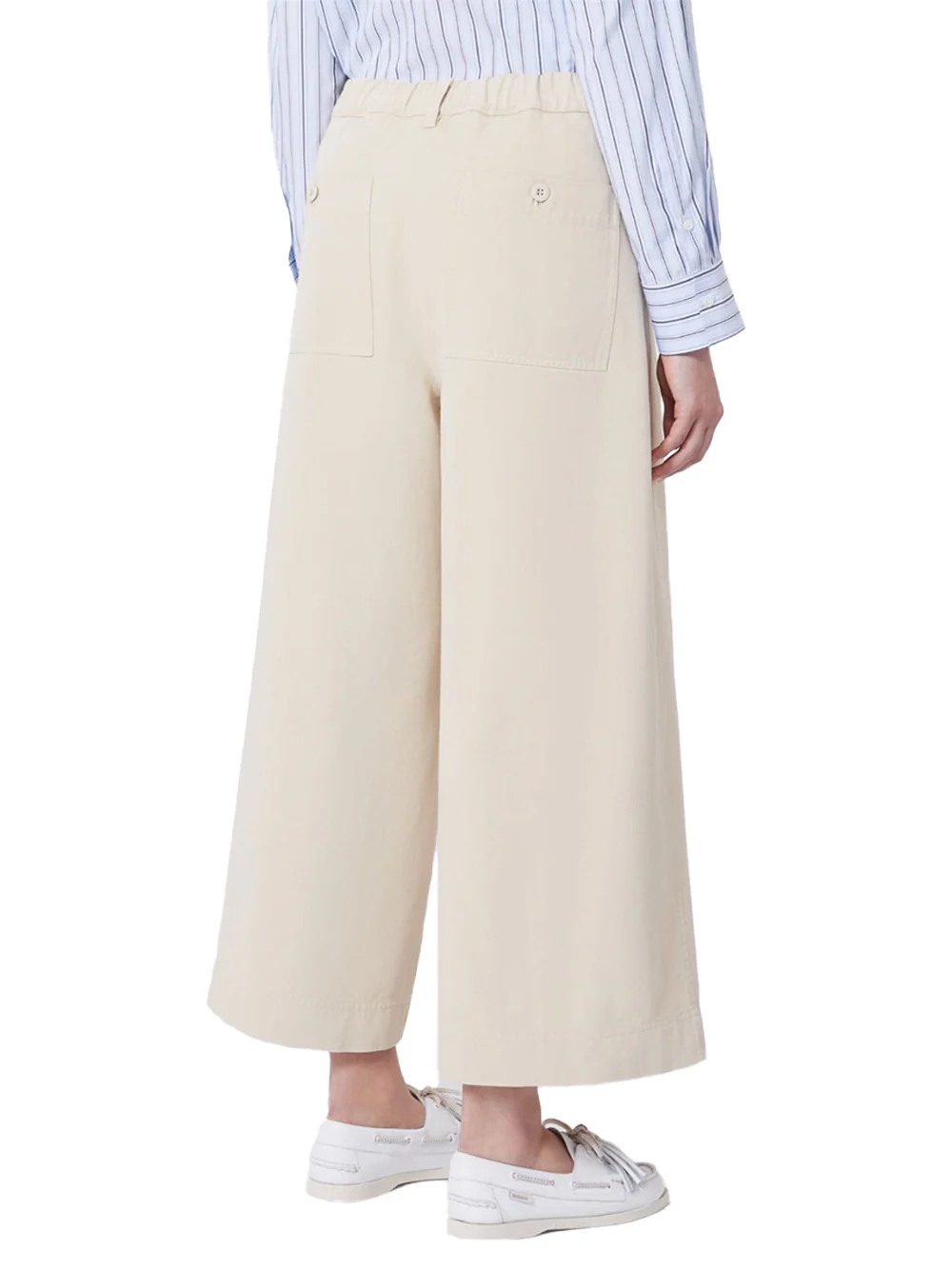 Weekend Maxmara Wkdariete Trousers Sand - Image 4