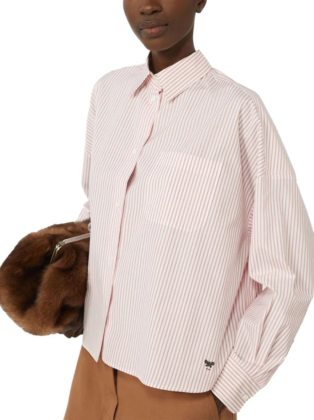 Weekend Maxmara Wkdaureo Shirt Pink - Image 4