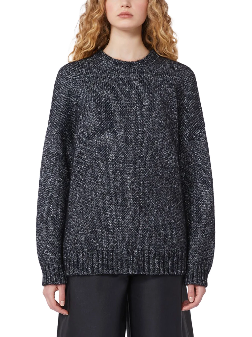 Weekend Maxmara Wkdfuretto Jumper D Grey - Image 3