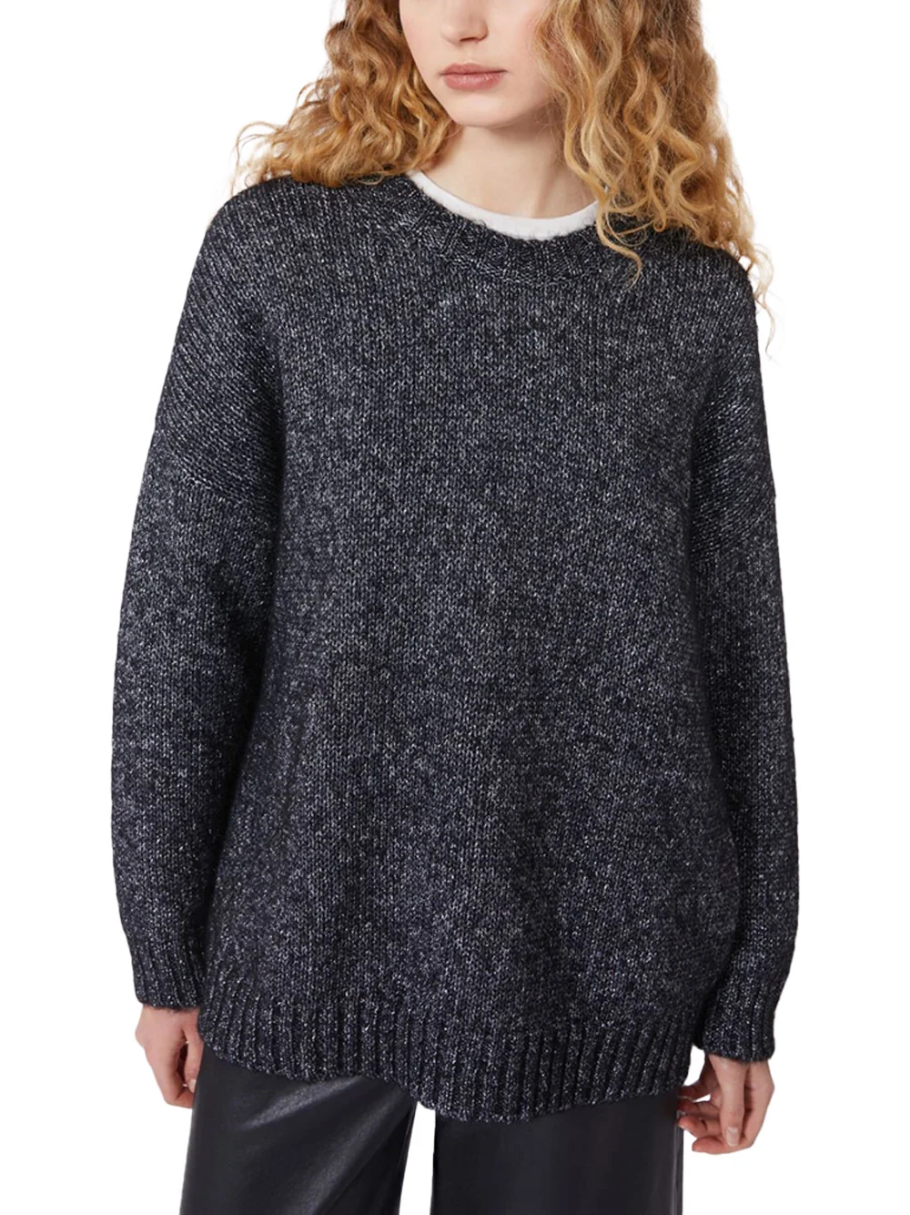 Weekend Maxmara Wkdfuretto Jumper D Grey - Image 4