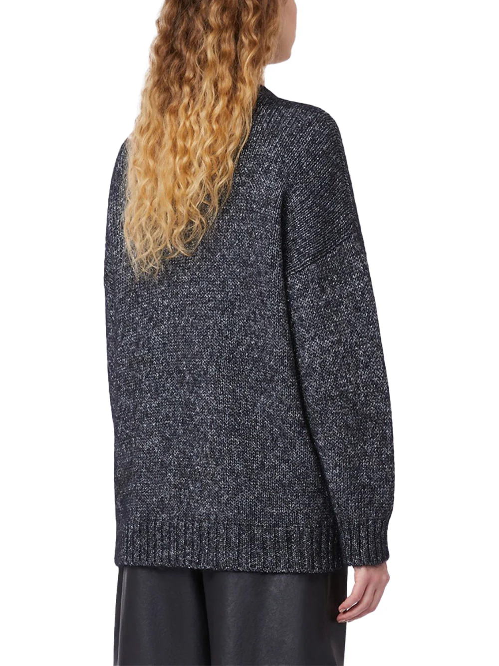 Weekend Maxmara Wkdfuretto Jumper D Grey - Image 5