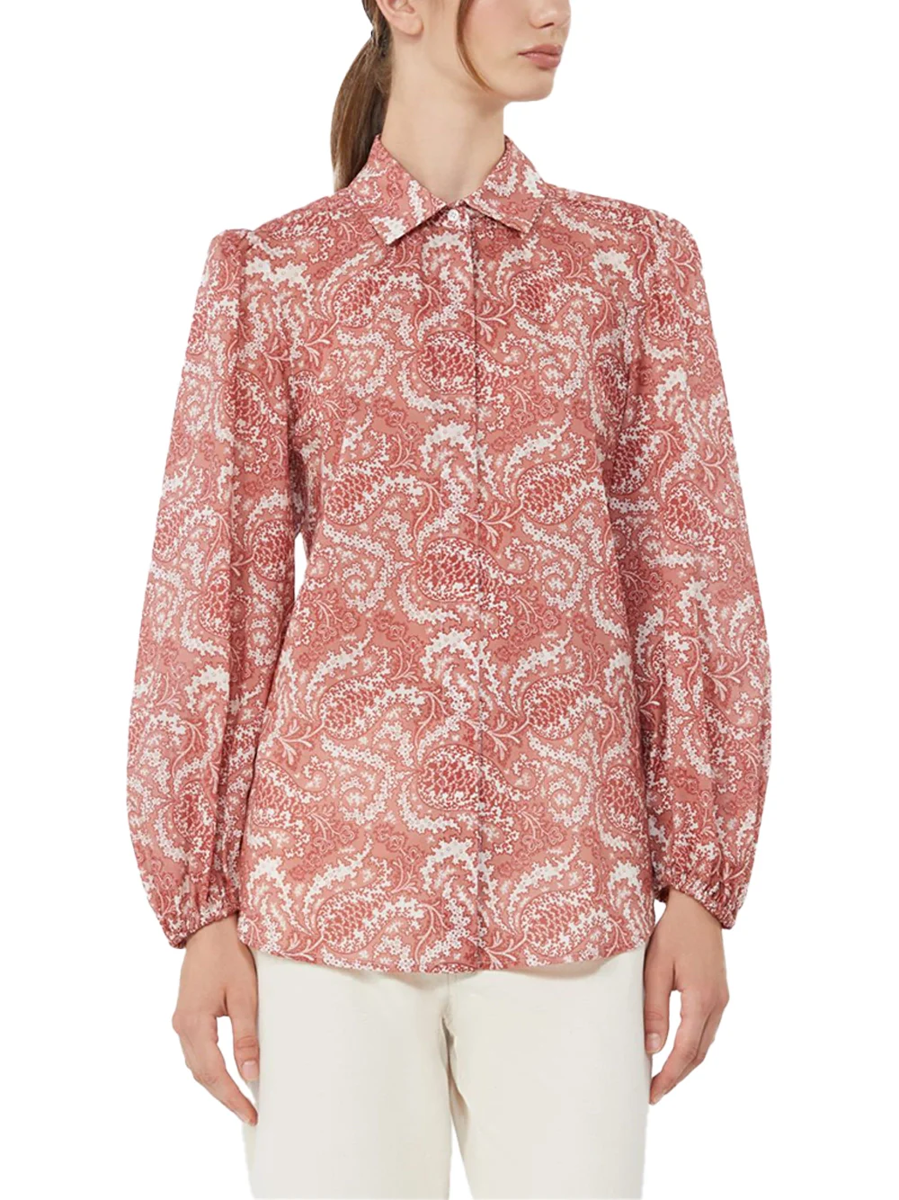 Weekend Maxmara Wkdperiodi Shirt Cherry - Image 3
