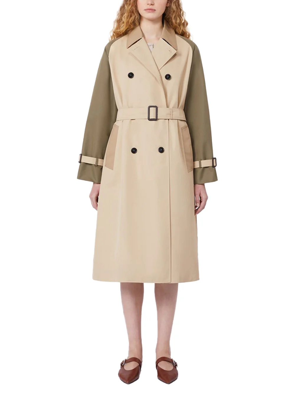 Weekend Maxmara WKDCANASTA Trench Coat Beige - Image 2