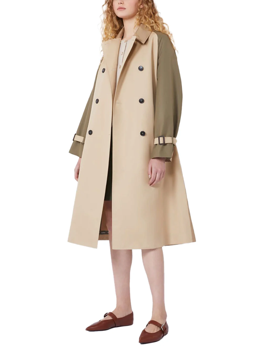 Weekend Maxmara WKDCANASTA Trench Coat Beige - Image 4