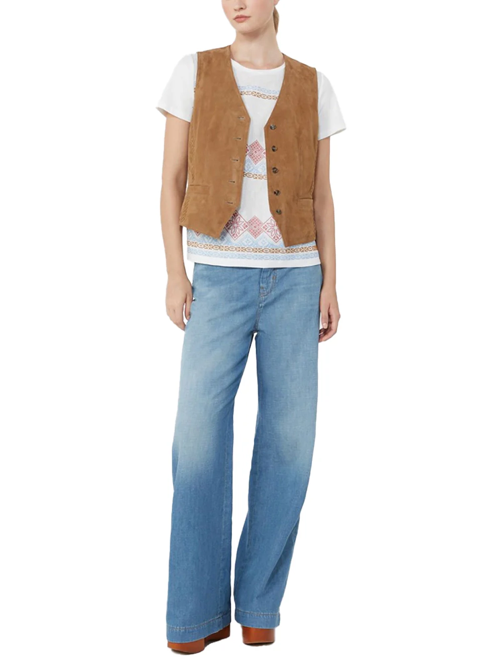 Weekend Maxmara Wkdgenio T-Shirt White - Image 2