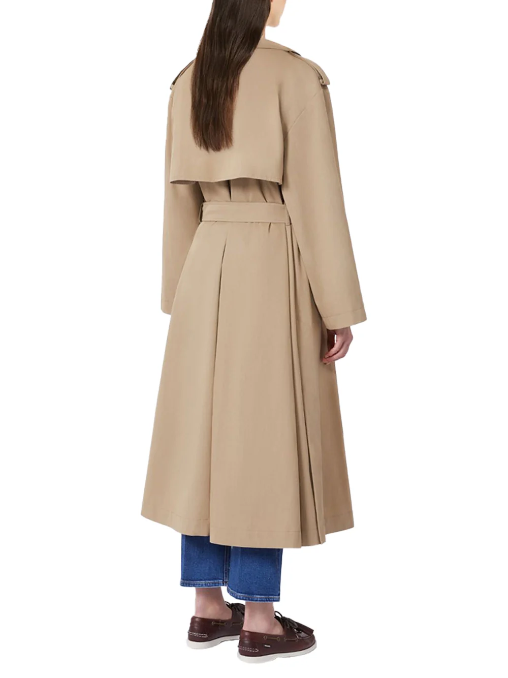 Weekend Maxmara WKDGIUNCHI Trench Coat Hazelnut - Image 4