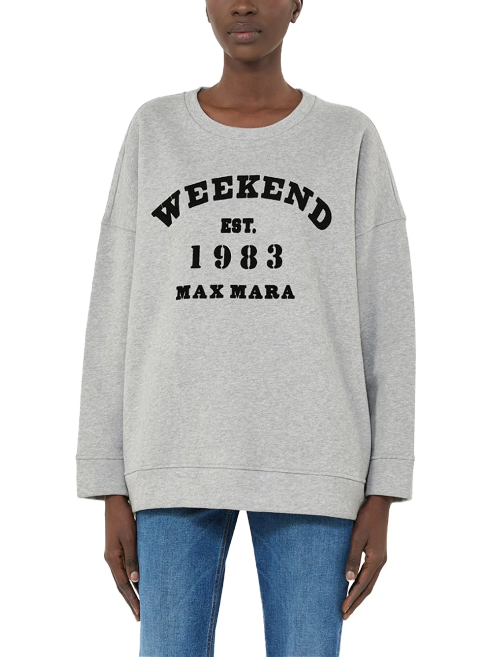 Weekend Maxmara Wkdgommoso Sweatshirt L Grey - Image 3