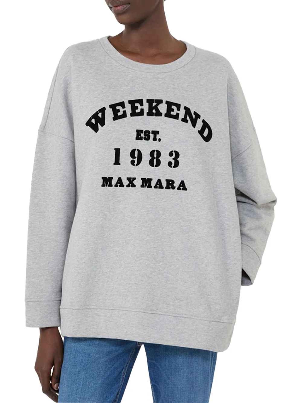 Weekend Maxmara Wkdgommoso Sweatshirt L Grey - Image 4