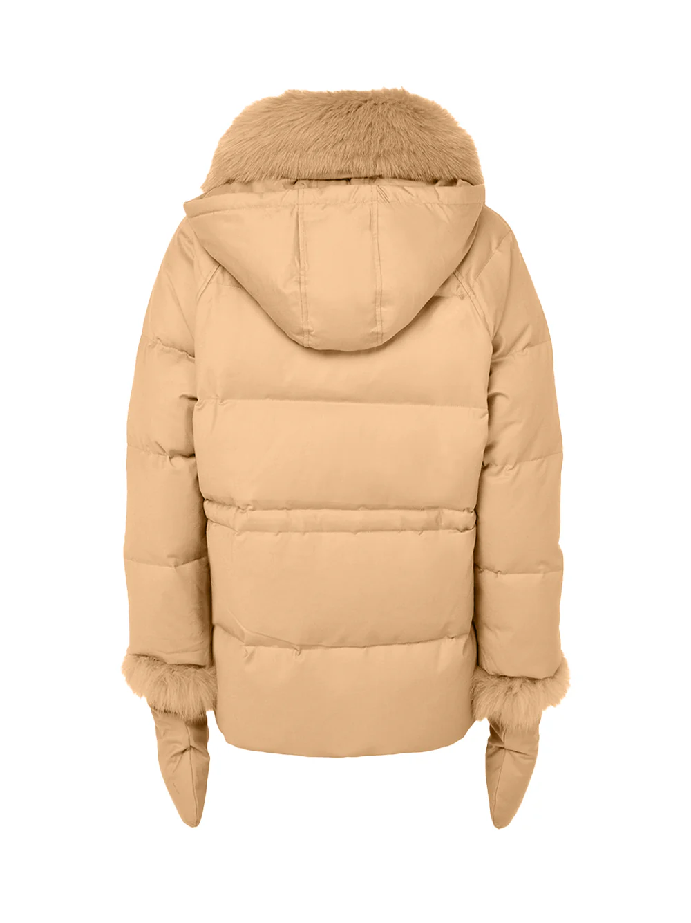 Yves Salomon down coat Macadamia - Image 3