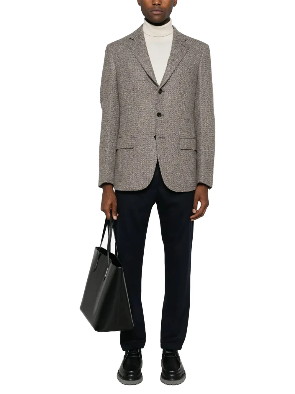 Zegna Single-Breasted Blazer - Image 3