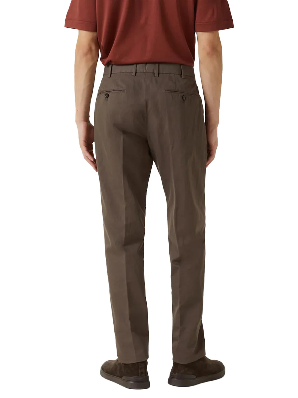 Zegna chino trousers Brown - Image 4