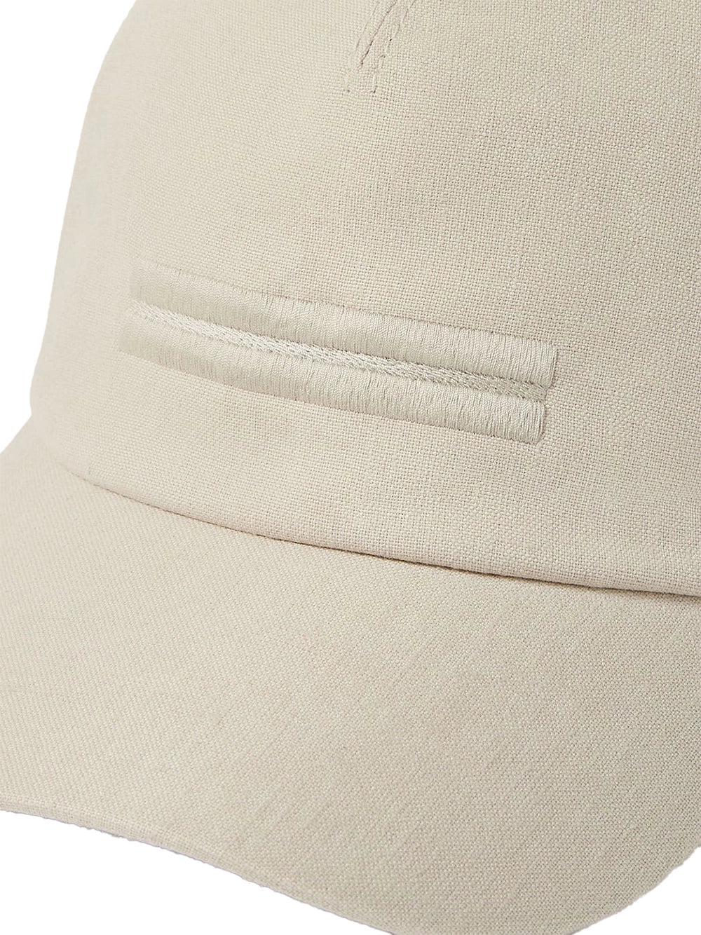 Zegna Oasi Baseball Cap Ivory - Image 4