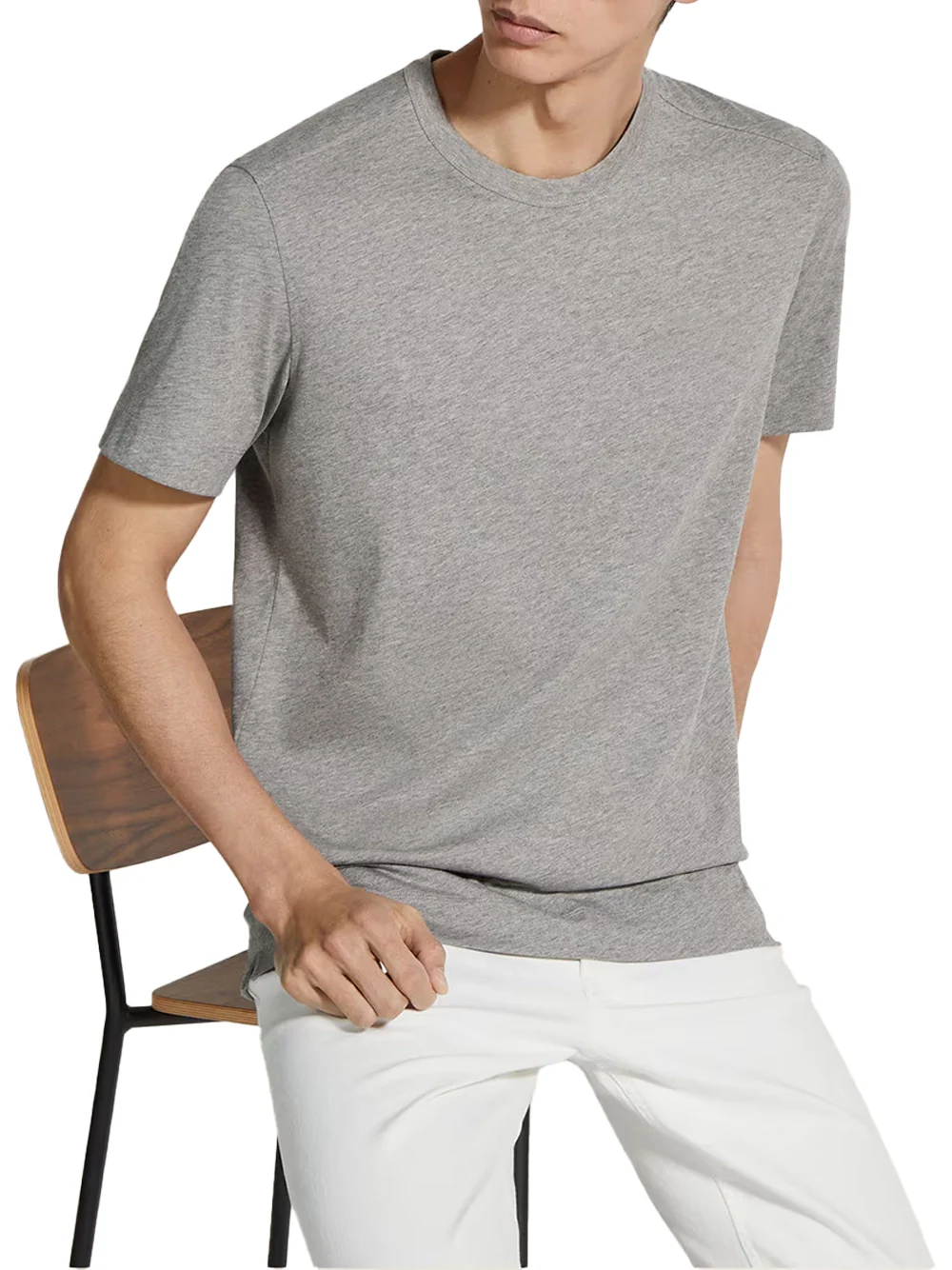 Zegna T-Shirt Grey - Image 2