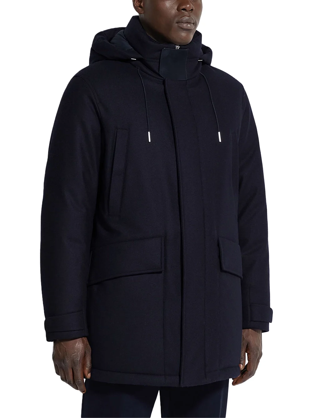 Zegna technical parka Navy - Image 3