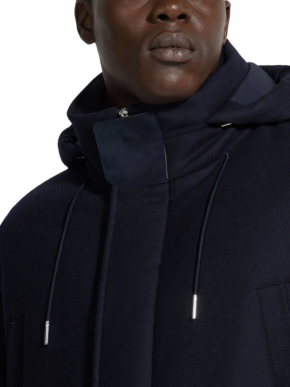 Zegna technical parka Navy - Image 4