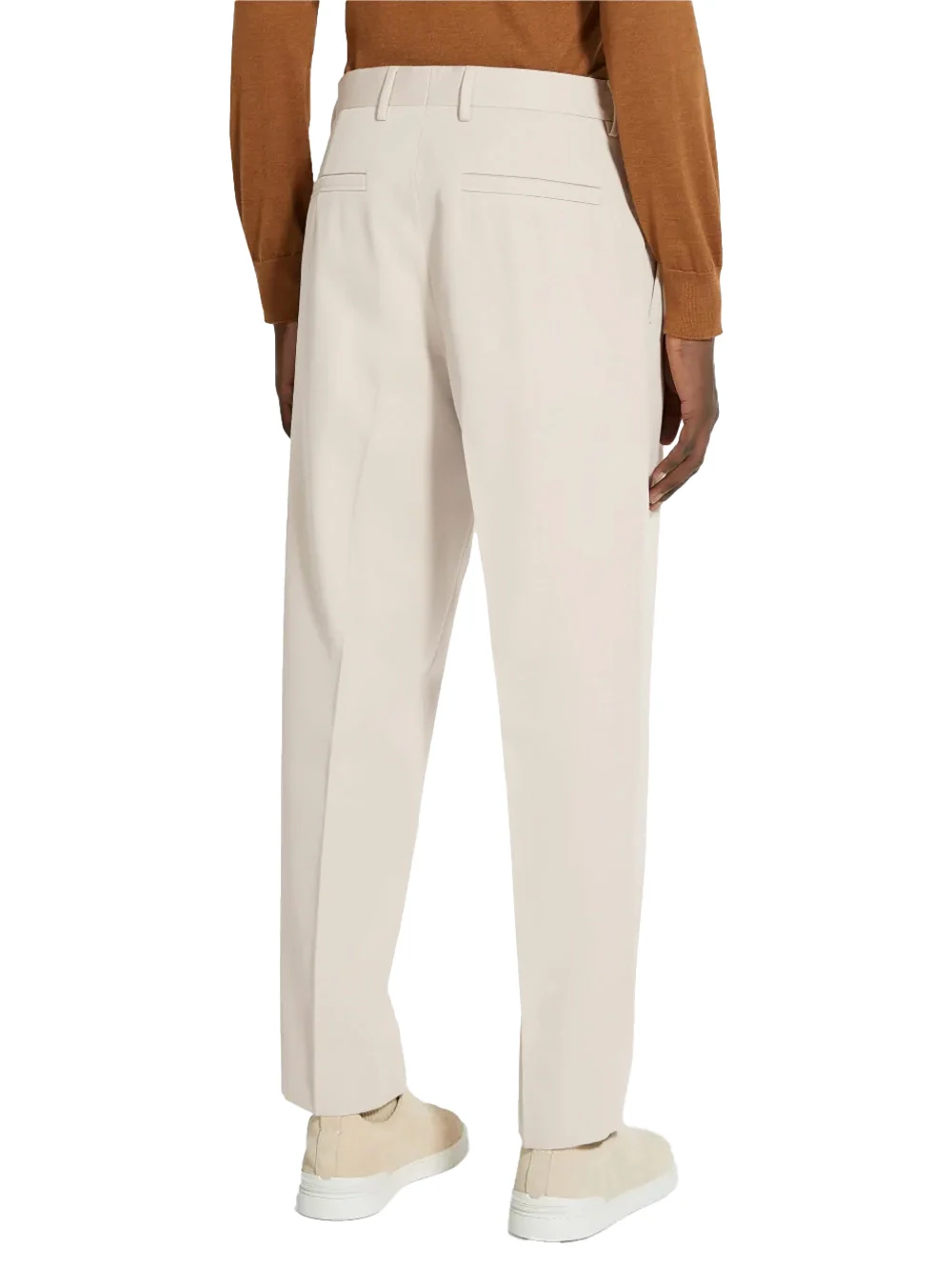 Zegna Tailored Trousers Sand - Image 6