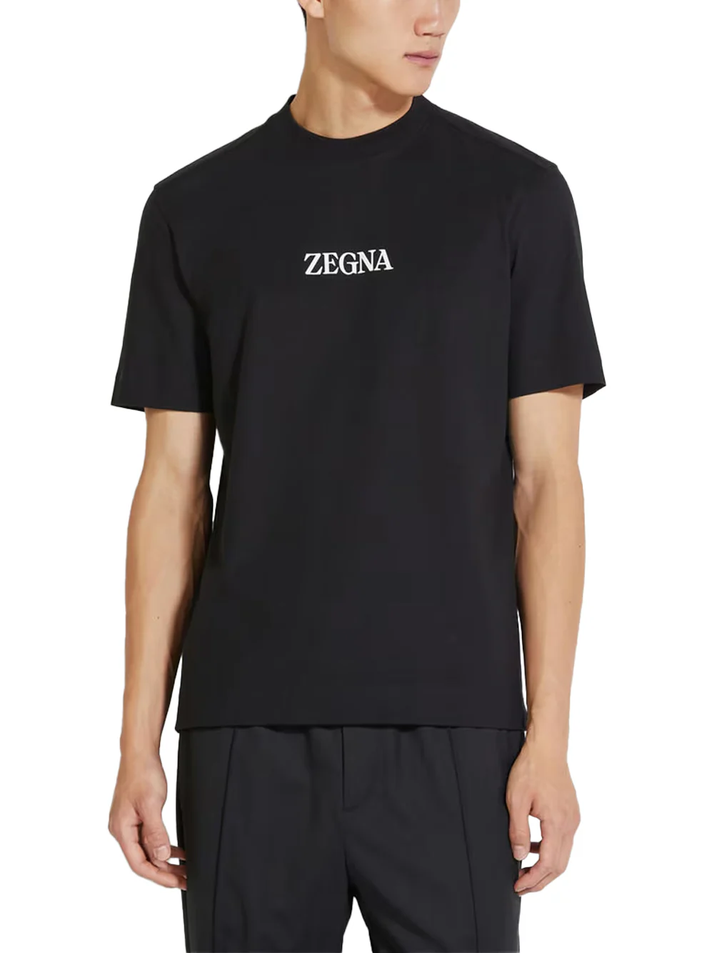 Zegna 'Usetheexisting' Cotton T-Shirt Black - Image 4