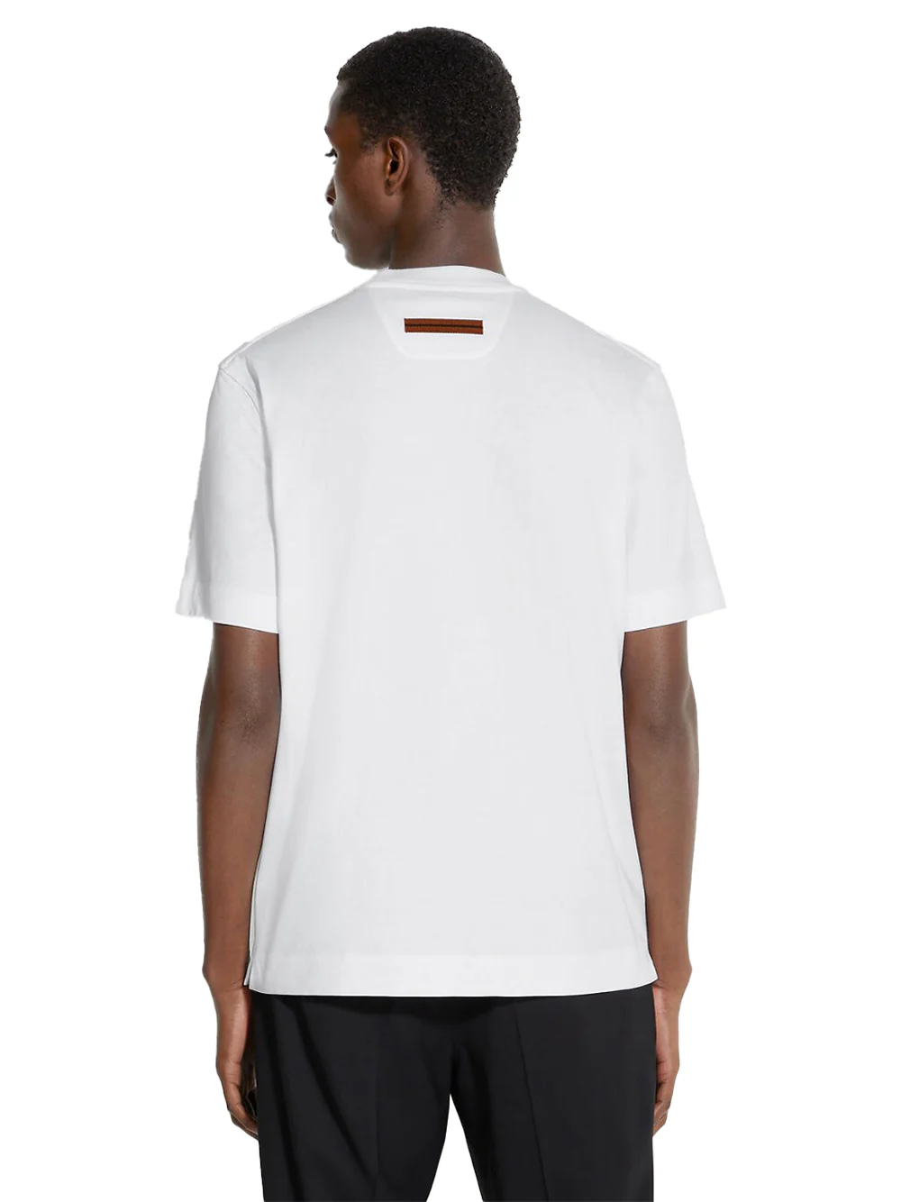 Zegna #Use The Existing™ Cotton T-shirt White - Image 4