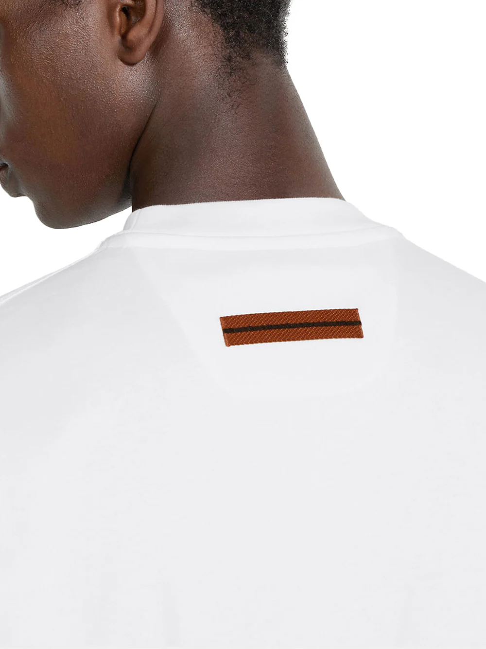 Zegna #Use The Existing™ Cotton T-shirt White - Image 5