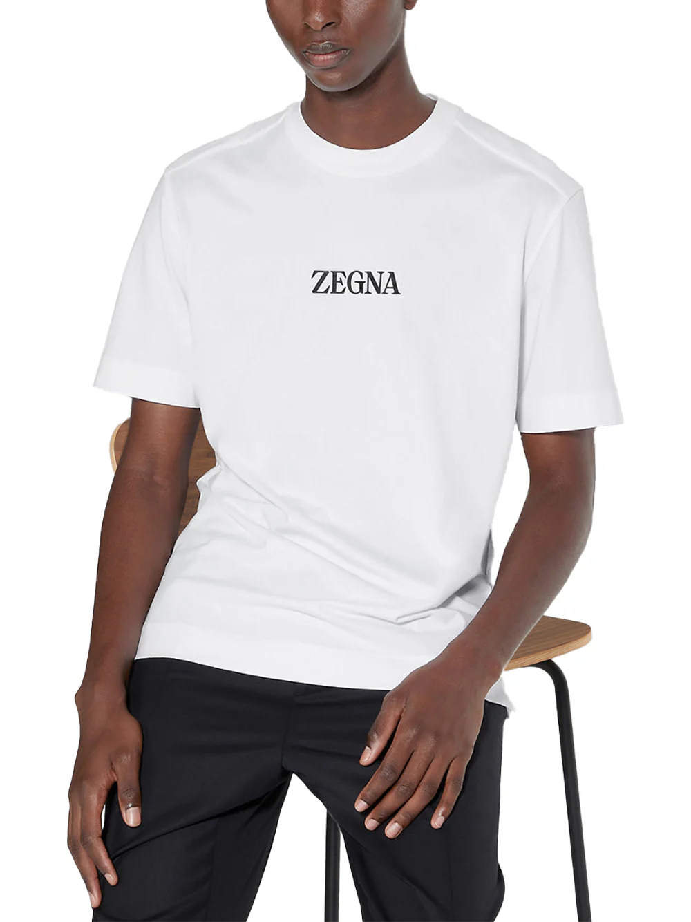 Zegna #Use The Existing™ Cotton T-shirt White - Image 6