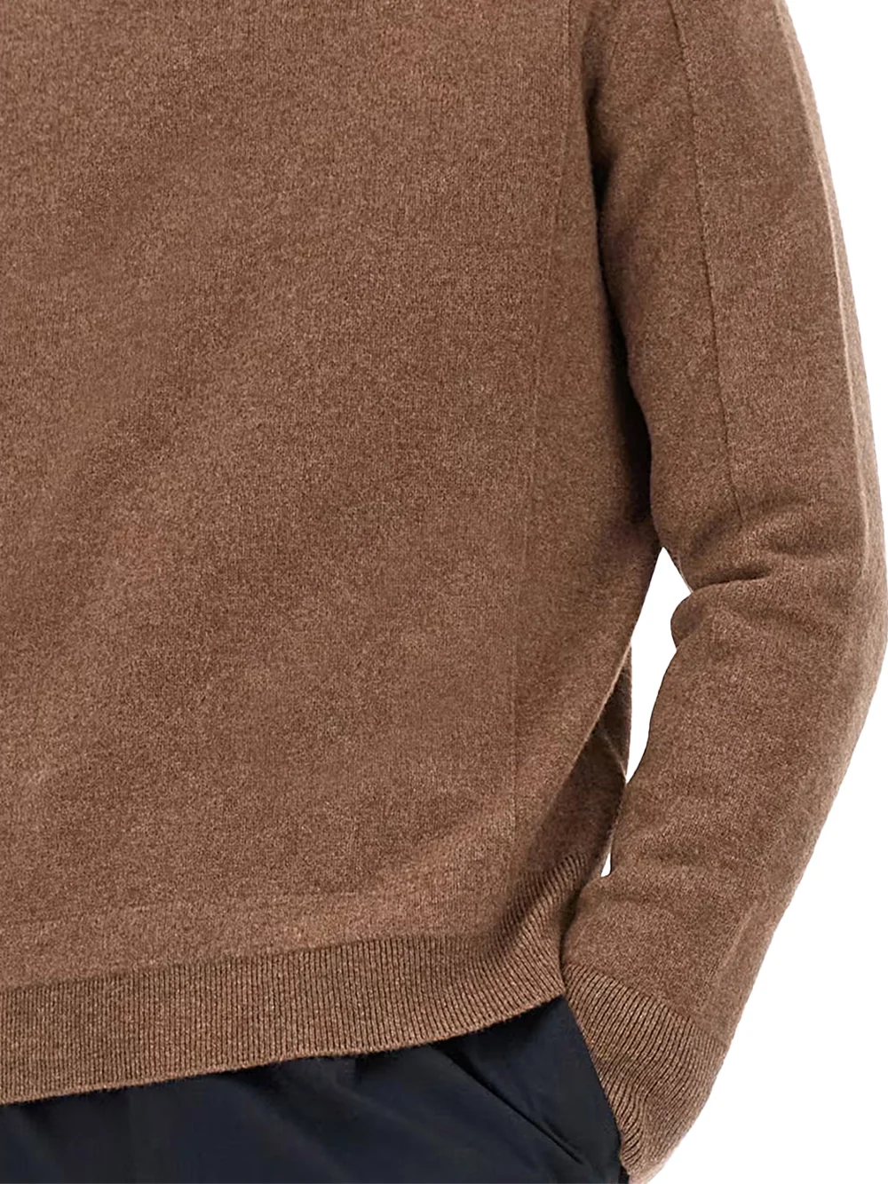 Zegna wool and cashmere sweater Brown - Image 4
